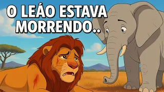 O Leão Pediu Socorro… e Deus Enviou um Elefante!🦁🐘