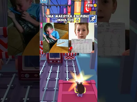 Una maestra escribe insultos en la tarea de un niño pero lo que no sabía era quien era su papá 😨