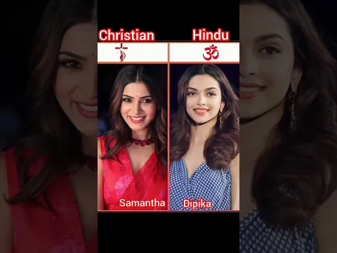 South Indian actress and# Bollywood actress Religion with name # Religion # name# viral # shorts