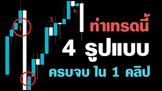 (40 นาที เพื่อปีที่ดี 2026) ท่าเทรด 4 กระบวนท่า ใช้ได้ทุกกราฟ ทุกสถานการณ์ | ฝึกไว้ใช้ปี 2026