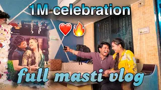 1million  Celebration || surajactor vlog || surajrajput vlog ||😍🔥 full masti vlog #surajactor