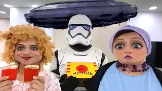 :D لما الروبوت يجبلكم حلاوة المولد من الفضاء