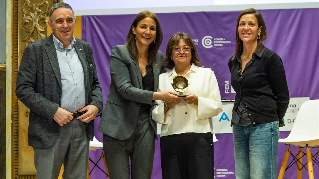 Maria Dolors Serra, directora financera d’Elausa, reconeguda amb el quart guardó Fem DEO