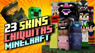 Tienes Que Probar Estas SKINS CHIQUITAS | MINECRAFT