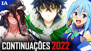 49 CONTINUAÇÕES ANUNCIADAS de 2022