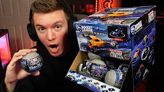 OPENING *20* ROCKET LEAGUE PULL-BACK RACERS! (WITH REDEEM CODES INSIDE)
