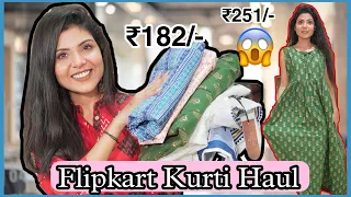 Kurtis UNDER 300 | Flipkart Kurti Haul | Niharika Jain