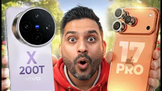iPhone 17 Pro vs Vivo X200T Camera Test | ₹70,000 Ka Shock