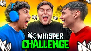 WISHPER CHALLENGE con LOS BROS 😂
