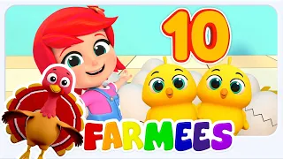Nombres Chanson, Compter 1 à 10 + Plus Vidéos Apprentissage pour Enfants