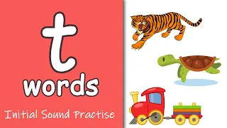Letter t Phonics | Phonics Letter Sounds for Kids | Learning To Read