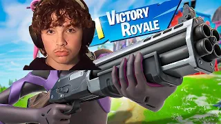 Pystyykö Voittamaan Vaan *HAULIKOLLA* Fortnitessa!?