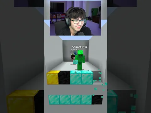 Minecraft Color Match VS CheapPickle tinymacdude GIRLFRIEND?😍🤔🎨 #minecraft #shorts #minecraftshorts