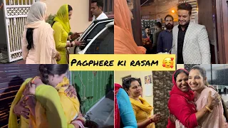 Pagphere ki Rasam || Rohit ka special welcome 🥰|| Kanika Rana Wedding #kanikaranawedding #wedding