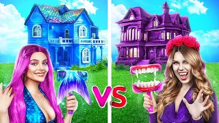 แวมไพร์ Vs นางเงือก สร้างบ้านสีเดียว