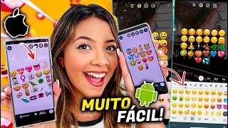COMO TER EMOJIS DO IPHONE EM QUALQUER ANDROID (sem Zfont) *atualizado 2022*