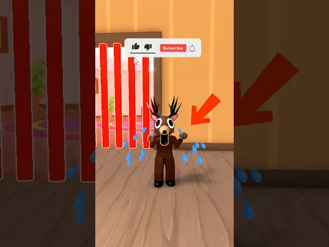 The deer got trolled by 67 kid in teamwork obby😂💔 #roblox #shorts