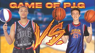 I challenged a Harlem Globetrotter…