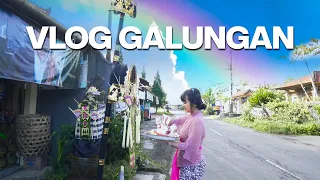 VLOG HARI RAYA GALUNGAN DI BALI.