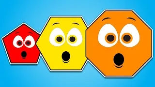 Big Bigger Biggest Shapes Song  @BabyBigMouth  | #kidssong #dance #toddler #learn #shapes