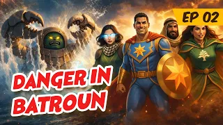 Legends of Arabia - The Battle for Batroun | Superheroes vs Oilzilla | Season 1 | EP 2