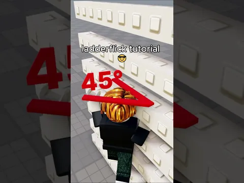 ladderflick tutorial 💀 #shorts #tower #troll wall hop, wall flick
