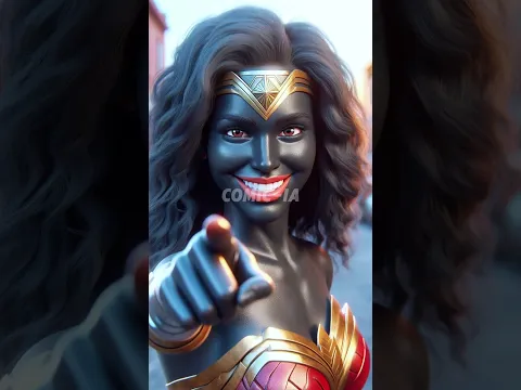 A Mulher-Maravilha Quer Beijar Todo Mundo!