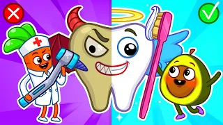 😁 Dentist Check Up - Protect Your Teeth 🦷 and Learn Other Healthy Habits for Kids