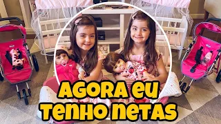 A PRIMEIRA BEBÊ REBORN DAS GÊMEAS | Jéssica e as Gêmeas