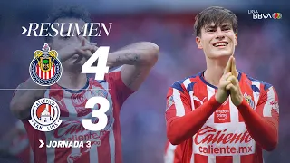 CHIVAS 4-3 ATLÉTICO DE SAN LUIS J3 | ¡Partidazo de remontadas! | Apertura 2025