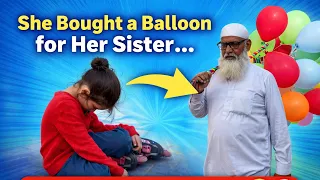She Bought Balloons for Her Sister… But This Happened 🎈❤️ | Emotional Kids Story @MahrooshSkater 