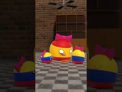 Un video por el dias de las Madres - Countryballs 3D #countryballs #humor #viral