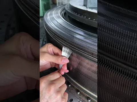 丸編み機の針交換