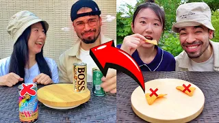 I underestimated her AGAIN 😆🌶️ #funnyvideos #wasabichallenge #familyfriendly