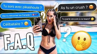 FINIS AVEC LA TEAM ? MON ANGLAIS ? CELIBATAIRE ? FINIS YOUTUBE ? Je vous dis tout - FAQ