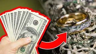 Cutting Up $1000 Dollars And Putting It In A Ring