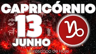 NOVIDADE BRUTAL 💥💌 PERIGO URGENTE ⚠️🆘 Capricórnio ♑ Horóscopo do dia de hoje 13 de JUNHO 2026 🔮#tarô