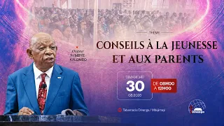 2026-08-30 Dimanche ''Conseils à la jeunesse et aux parents'' Fr MBIYE K