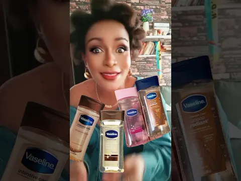 Quel est ton choix, voici l'huile vaseline  pour corps #skincare #congolaise #bodyoil
