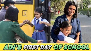 Adi's First day of School | Keshari Family Connection Vlog