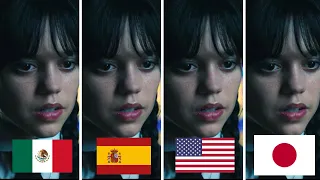 ASÍ SE ESCUCHA MERLINA EN DIFERENTES DOBLAJES