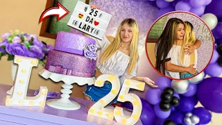 DEI UMA FESTA SURPRESA PARA A LARISSA E ELA CHOROU!! *muito emocionante
