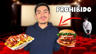 ¡Metí mi Comida Favorita al Cine sin que me Descubran! 🍔