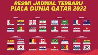 Jadwal Lengkap Piala Dunia Qatar 2022 TERBARU | Jadwal Piala Dunia 2022 - Fase Grup Piala Dunia