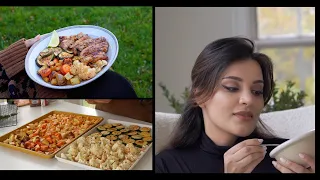 إزاي نعمل أكل صحي بس لذيذ! يوم كامل من الأكل الصحي 🍽