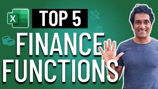 Top 5 Excel Functions for Finance People (with end-to-end example)