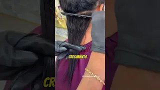 Retoque de Keratina solamente en el crecimiento