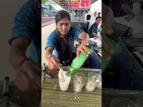 Amazing Indian Lady Sells Fresh Rocket Soda