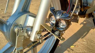 ullu light | connection | review | installation splendor bike | bs6