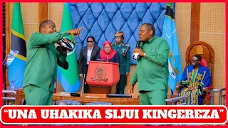 BABA LEVO APIGWA MASWALI NA WANANCHI WA KIGOMA"MIKATABA YA BUNGENI NI YA KINGEREZA NA HUJUI" ...